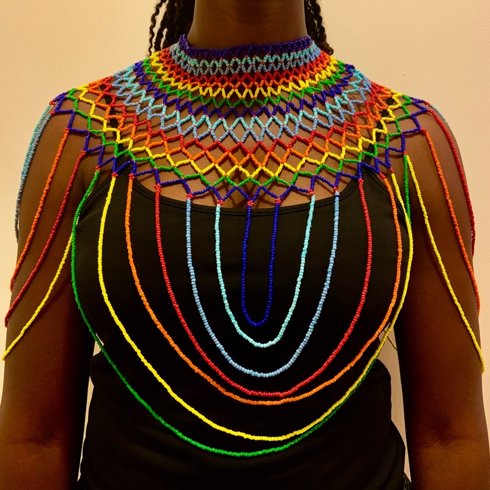 Exquisite Detailed Neck Piece